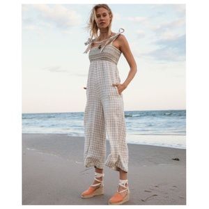 FAHERTY BRAND Eloise Linen Jumpsuit